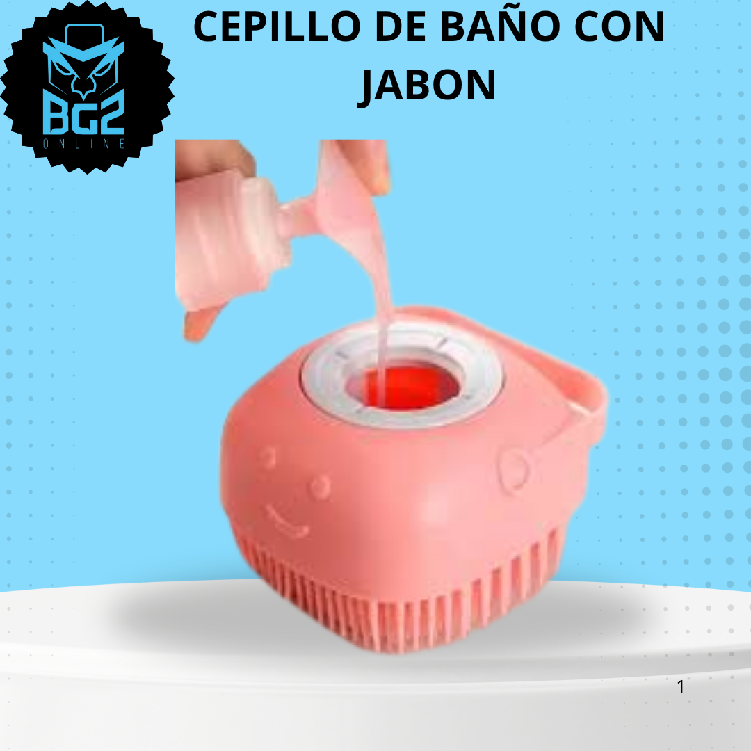 CEPILLO DE BAÑO CON JABON